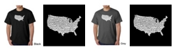 LA Pop Art Men's Word Art T-Shirt - The Star Spangled Banner